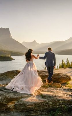 Glacier National Park Elopement-Logan Pass